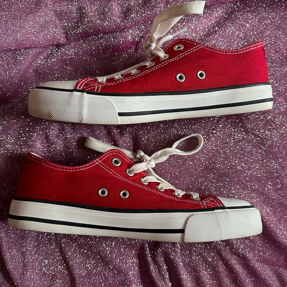Red Sneakers - Picture 9 of 10